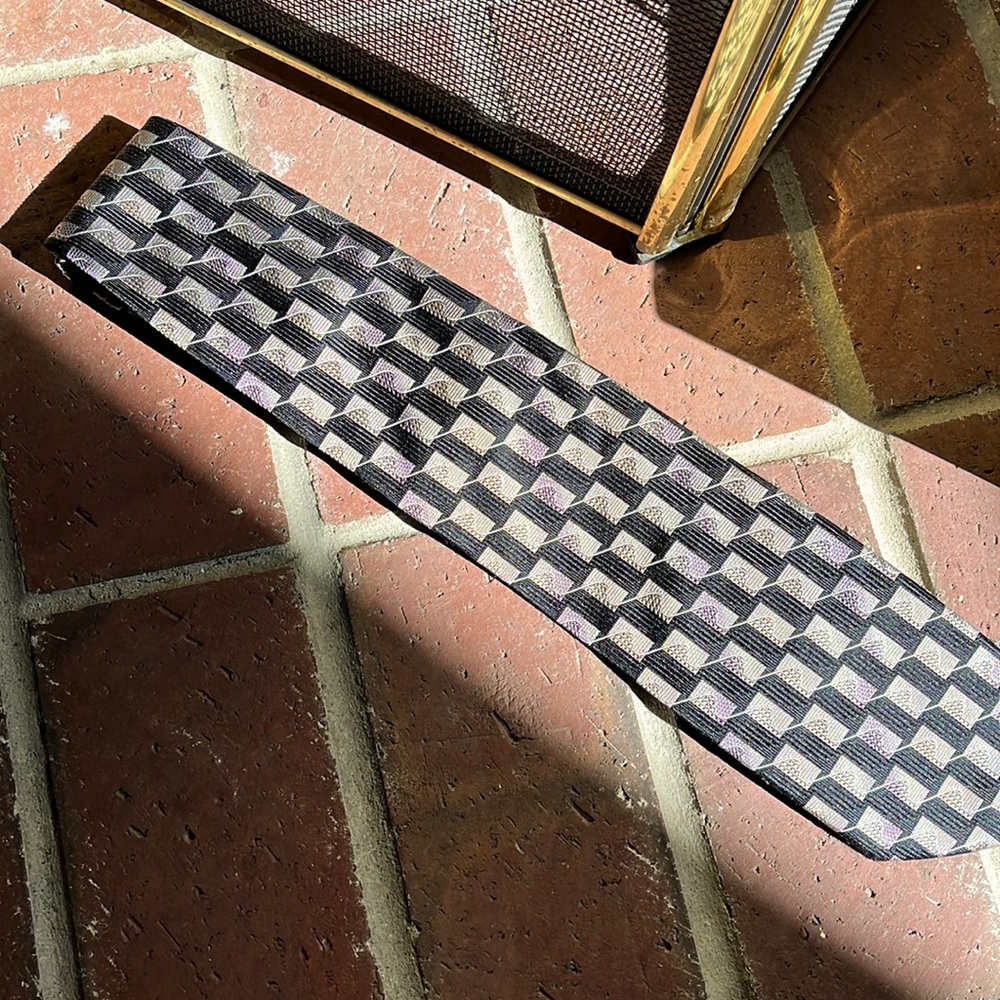 Pavone 100% silk necktie, handmade in Italy